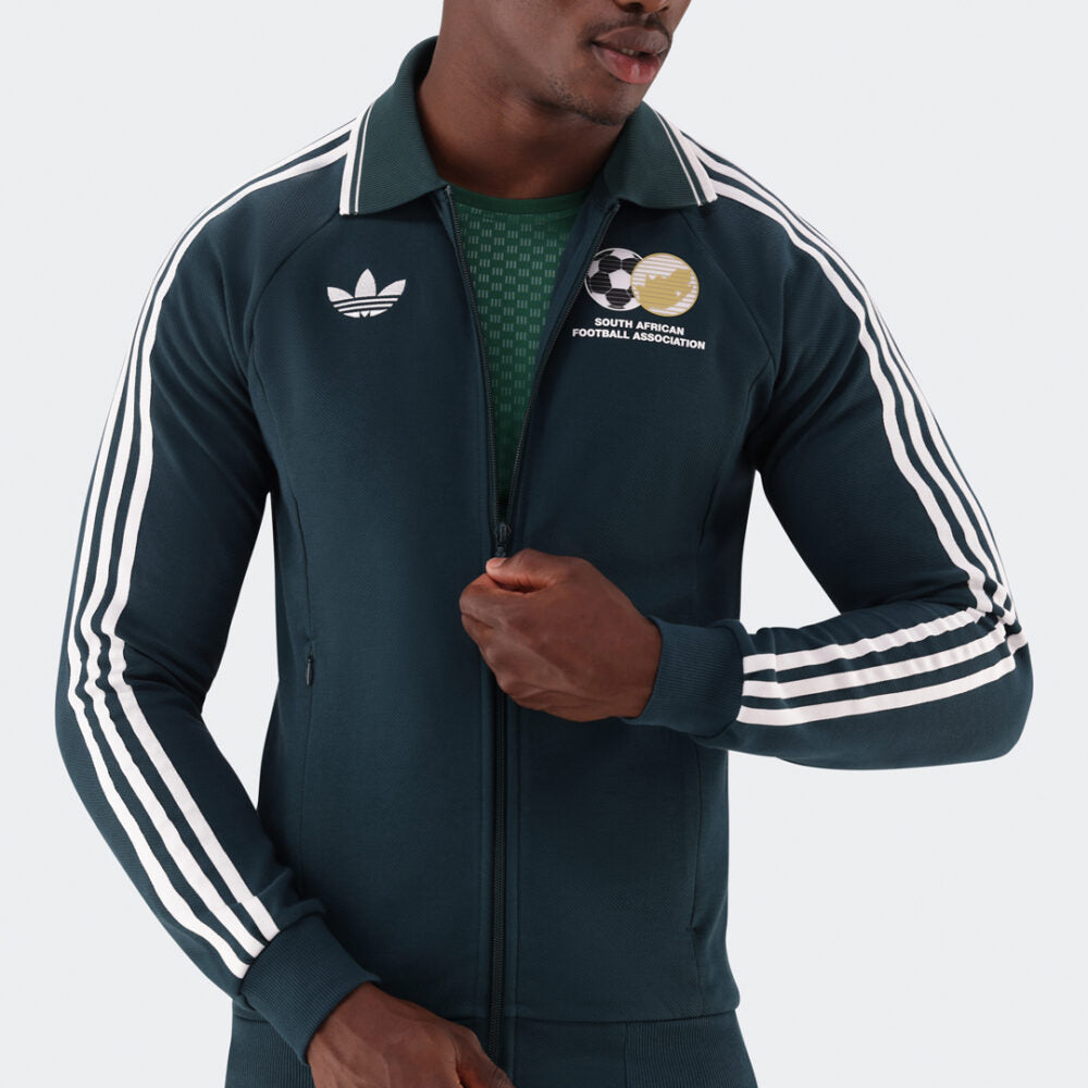 2026 South African Football Green zip up Jacket