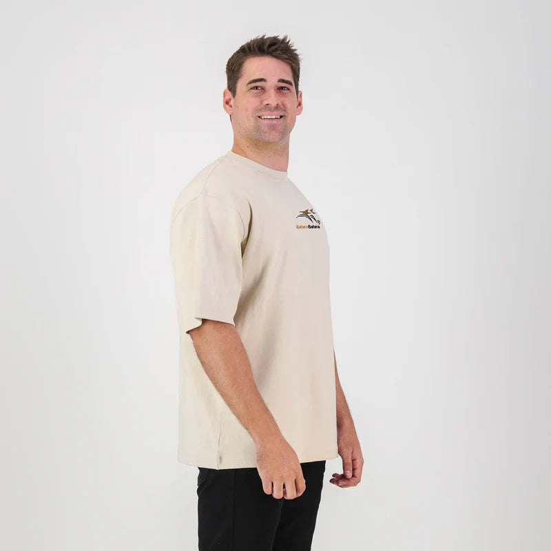 Bafana Bafana Boxy Crew T-Shirt - Ivory